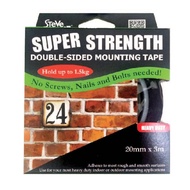 Steve & Leif Double-Sided High Bond Acrylic Foam Tape (20mm x 3m)
