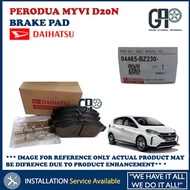 PERODUA Myvi D20N Original Daihatsu Front Brake Pads 04465-BZ230