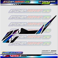 KAWASAKI VARIATION STRIPING D TRACKER 150kawasaki MOTORCYCLE STICKER LIST/ D TRACKER 150kawasaki sti