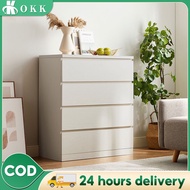 ✆▫4Tiers Drawer Chest Drawer Cabinet Storage Cabinet Durabox Cabinet Drawer Zooey Wooden Drawer Cabi