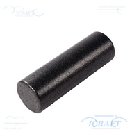 CRAFTML EPP Yoga Foam Roller, High-Density Foam Black Yoga Column, Durable Portable Solid Foam Shaft