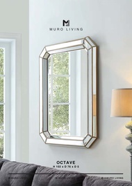 Muro Living กระจกตกแต่งดีไซส์ รุ่น OCTAVE