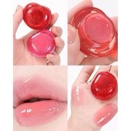 Lip Glaze Blush Gloss (FWEE) Brightening Contouring Water Cheek Dual-Use Korean Makeup Jelly Cream