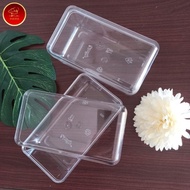 UM(1) Toples Persegi Panjang Kue Kering 350 Gram Mika Polos