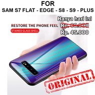 BestDealShop TEMPERED CASE Samsung S7 Flat - Samsung S7 Edge - Samsung S8 - Samsung S8 Plus - Samsun