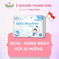 UUcare Young Girl Daily Sanitary Napkin 180mm
