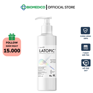 LATOPIC PROBIOTIC EMOLLIENT ACTIVE BODY EMULSION / Nhũ tương dưỡng ẩm dịu ngứa da dị ứng/kích ứng dà