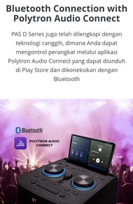 Polytron Pas10D28 Speaker Aktif Pas 10D28 Bluetooth Pas-10D28