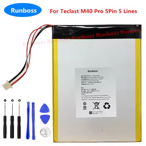 New 3.8V 9000mAh Laptop Notebook Tablet PC Battery For Teclast M40 Pro M40Pro / VASTKING KingPad K10