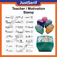 Ulasan Rubber Stamp cop guru Cop Ulasan Guru Stamp Penilaian Guru emogi cop guru teacher stamp easy 