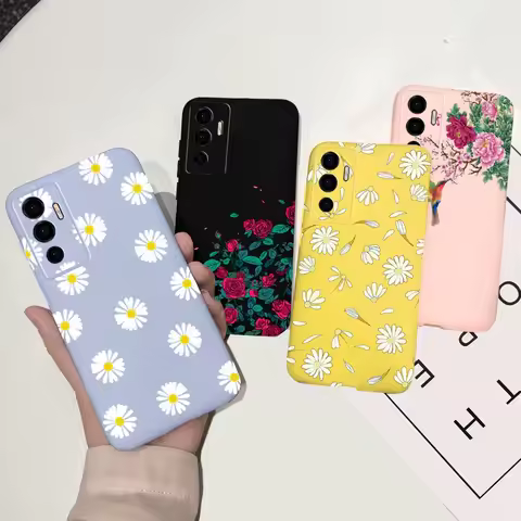 For Vivo V23 Pro Case Vivo V23 V23E 4G 5G Back Cover Soft TPU Silicone Coque Fundas For VivoV23 V 23