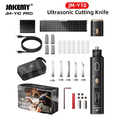 Jakemy JM-Y10 PRO Ultrasonic Cutting Knife Overheat Protection DIY Electric Cutting Carving Grinding