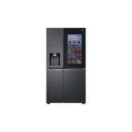 ( DELIVER KL AND SELANGOR ) LG 674L INVERTER SIDE BY SIDE FRIDGE INSTAL VIEW DOOR IN DOOR GC-X257CQE
