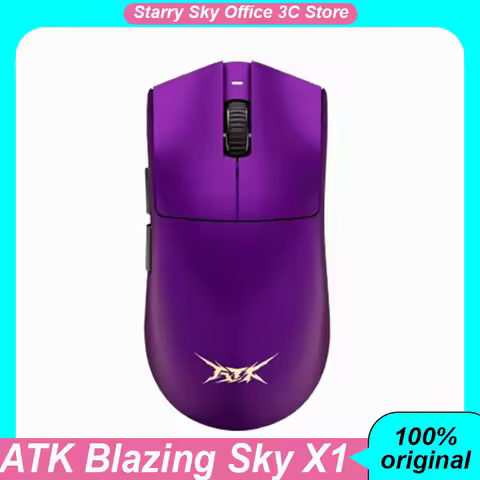 ATK Blazing Sky X1 Ultimate Wireless Mouse Dual Mode Ultra-Lightweight Ergonomic PC Esports Laptop G