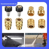 [Clearance Sale]Pressure Washer Quick Disconnect Kit  for M22 Swivel to 3/8'' Quick Connect Adapter