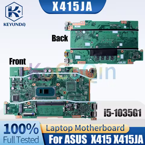 For ASUS X415 X415JA X515JP X415J X515JAB X515JA A416J V5200J X515JF Notebook Mainboard i5-1035G1 DD