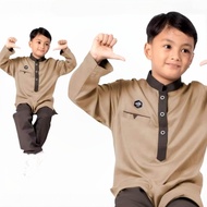 PREMIUM ! SETELAN KOKO KURTA ANAK LENGAN PANJANG STYLE MODERN BAHAN KATUN TOYOBO DENGAN SAKU ALISAN