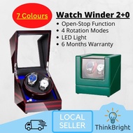 Watch Winder 2+0 Automatic Self-Winding Watch Box Storage Box