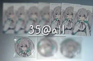 世界計畫 pjsk 初音未來 miku 白葱 25時miku 劇場版 襟章 ePick card