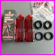 PAKET LENGKAP OLI DAN SEAL SHOCK NMAX/SEAL SHOCK DEPAN NMAX/SEAL TUTUP DEBU NMAX/OLI SEAL SHOCK
