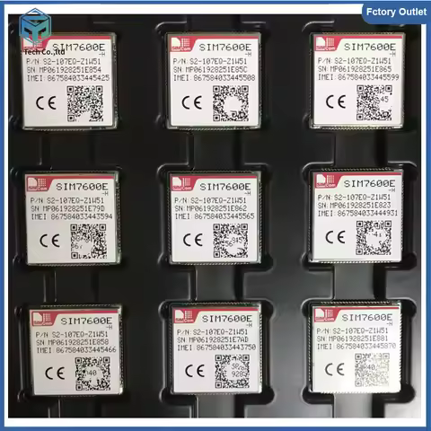 SIMCOM SIM7600 Series SIM7600E-H LCC Wireless Equipments 4G CAT4 Module SIM7600E-H Europe Cellular M