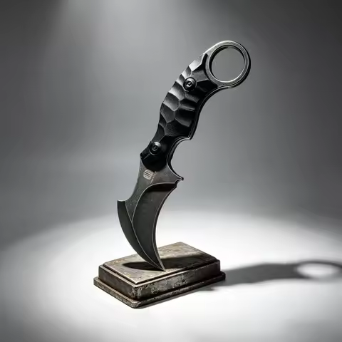 STRIDER - Eagle-shaped blade, EDC personalized collection knife, high-hardness D2 steel, camping eme