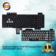 Original Laptop Keyboard for ASUS TUF Gaming FX505 FX504 4 Pin Backlight