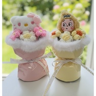 Handmade Doll Bouquet Birthday Graduation 1 Flower Bouquet
