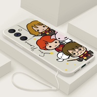 Samsung A52 A52s A72 5G A32 A12 A42 A22 5G Custom Name Case Harry Potter Case Candy Color Soft Cover