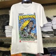 [New] เสื้อยืดลําลอง ผ้าฝ้าย 100% พิมพ์ลาย Vans Pennywise สําหรับผู้ชาย และผู้หญิง