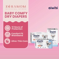 Aiwibi Baby Comfy Dry Diapers Tape (1Pack) - S/M/L/XL