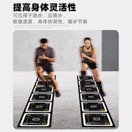 Agile Ladder Diatom Mud Training Mat Rubber Soft Ladder Step Training Jumping Grid Rope Ladder Agile