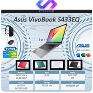 Asus VivoBook S433EQ MX350 2GB i5 1135G7 8GB 512ssd W10+OHS 14FHD IPS