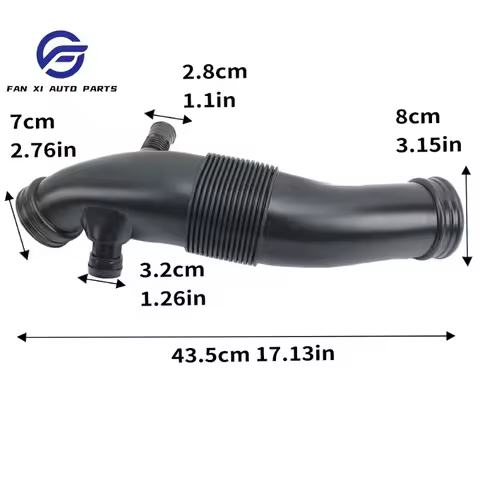 Intake Hose Pipe Tube For Audi A4 S4 B6 B7 2001 2002 2003 2004 2005-2008 ABS direct Replacement Part