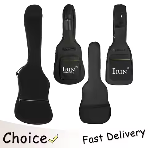 Guitar Bass Bag Cotton Oxford Cloth Bag Electric Guitar Bass Acoustic Guitarra Single Layer Waterpro