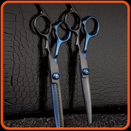 Stainless Steel Electroplating Straight Hair Scissors 4Cr13 BY740