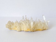 細支白水晶簇 天然清透水晶柱 白水晶 礦物擺件