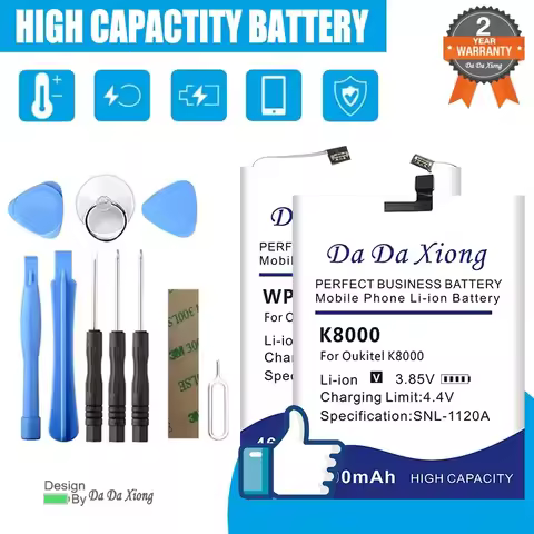 K3Plus K10 S80 S90 S86 S105 S73 S75 S76 Battery For Oukitel C21 U15 U18 K3 K10 K5000 K8000 K10000 WP