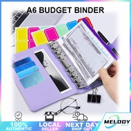 ⭐SG Stock⭐Money Envelope Organizer Budget Binder A6 Binder Cash Planner Currency Organizer Money Sav