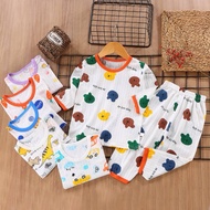 Kids Pajamas / Boy's Pajamas (Long Sleeve+Pant) Boy's Pajamas Children's Clothes Tido Boy