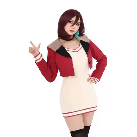 WENAM Momo Ayase Cosplay Anime Dandadan Fantasia Coat Dress Costume Disguise For Girls Women Adult H