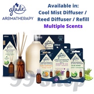 Glade Cool Mist Diffuser (Set/Refills Only) / Glade Aromatherapy Reed Diffuser