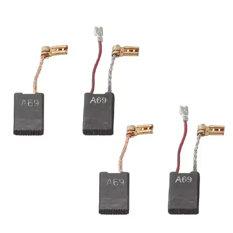 4pcs Carbon Brushes Kit 1617014135 For GBH5-40DE GSH 5-CE GSH 5 E GBH7-45DE GBH7-45D 12.5x6.4x25.2mm