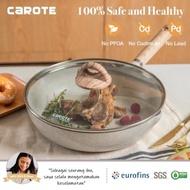 Carote Non-Stick Frying Pan with Lid [24cm]