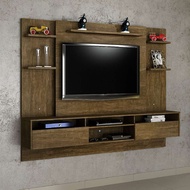 TV Cabinet 7 Ft  Wall Mounted with 3 compartment, 2 Drawers and 5 Upper rack