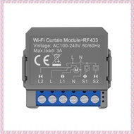 (JGRW) Tuya Smart WiFi Curtain Switch Blinds Switch RF433 Smart Life Remote Control Home Automation