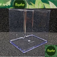 Mini Plastic Fish Tank 15x12x15 - 18X13X15 Betta, Guppy, Aquatic Fish - Premium Super Clear