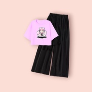Pineocchio Kids Crop Set 8-16 Years Hijab Gamer Girl