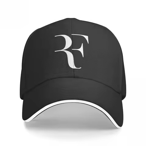 Roger Log Men's New Baseball Cap Federer Fashion Sun Hats Caps for Men and Women