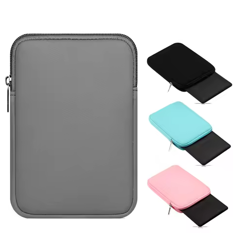 12cm*16.5cm Soft Liner Sleeve Case for 6 Inch kobo clara/ Kobo Nia/ Kobo clara 2e 6'' ereader zipper